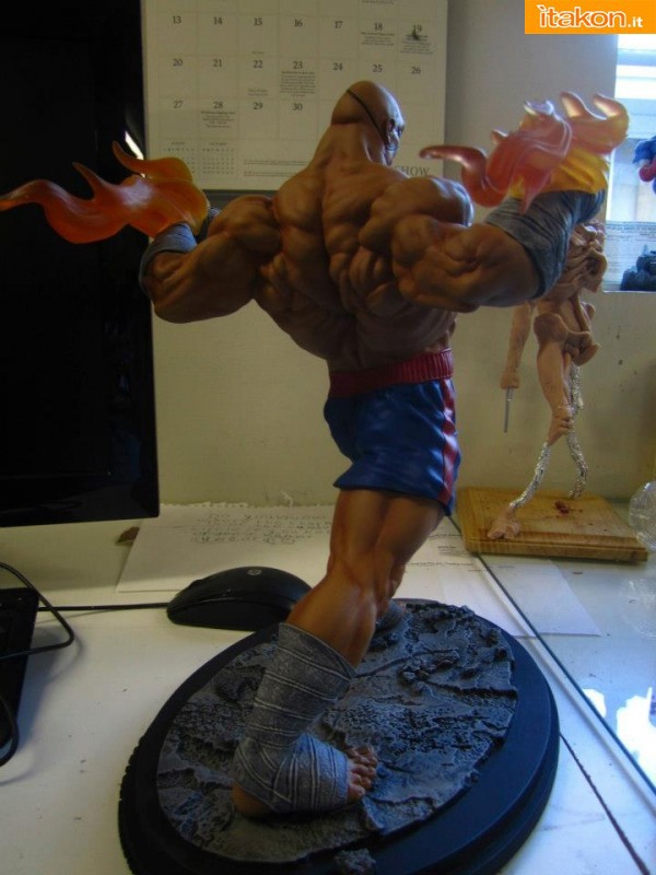 PrototypeZ Studio: In arrivo Sagat 1/6 statue dalla serie Street Fighter