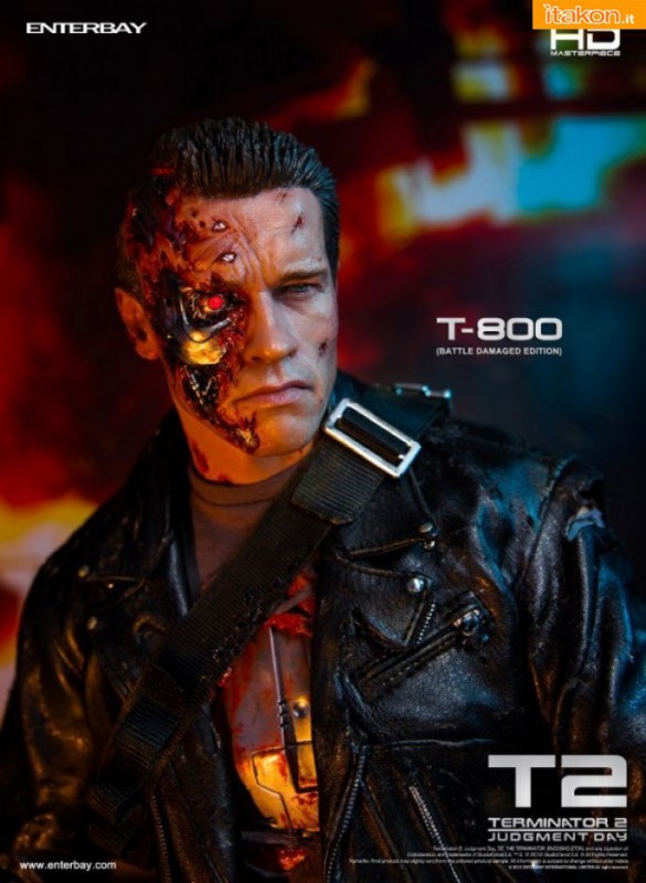 Enterbay: HD-1013 Terminator 2: T-800 Battle Damaged Edition
