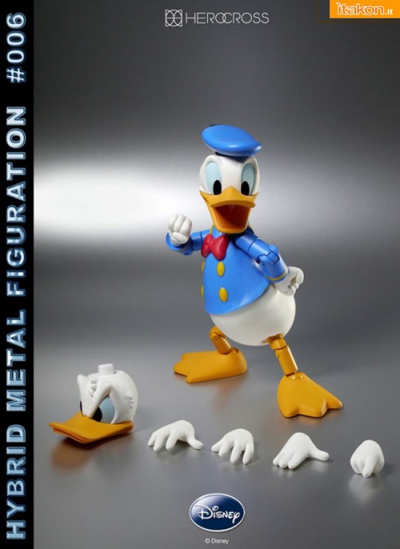 Hybrid Metal Figuration #006: Donald Duck dalla Hero Cross - In Preordine