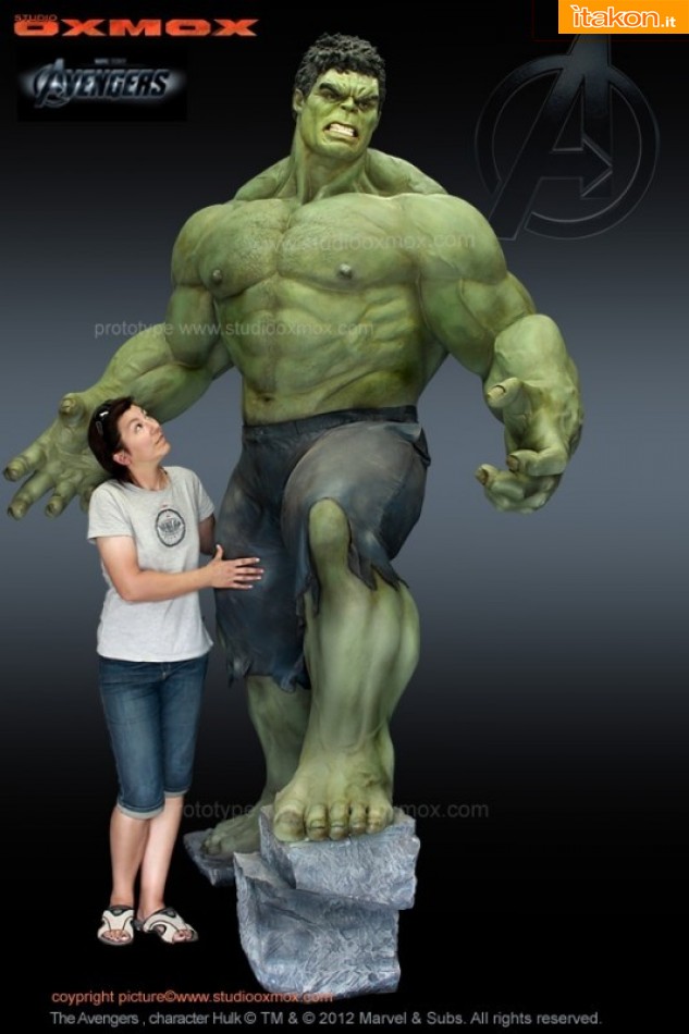 Studio Oxmox : The Avengers Movie - Hulk statue 1:1
