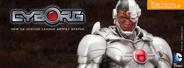 Cyborg New 52 ARTFX+ Statue da Kotobukiya - Immagini ufficiali