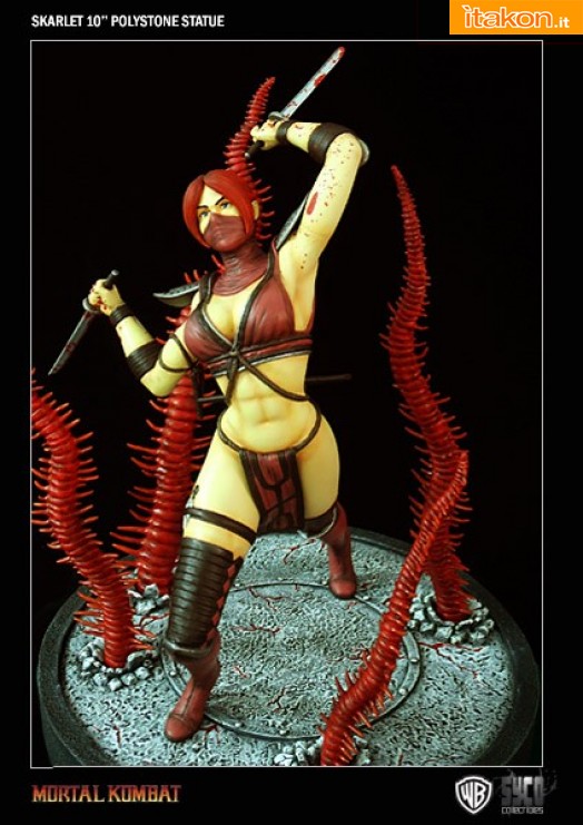 Mortal Kombat: Skarlet 10'' Statue dalla Syco Collectible - In Preordine