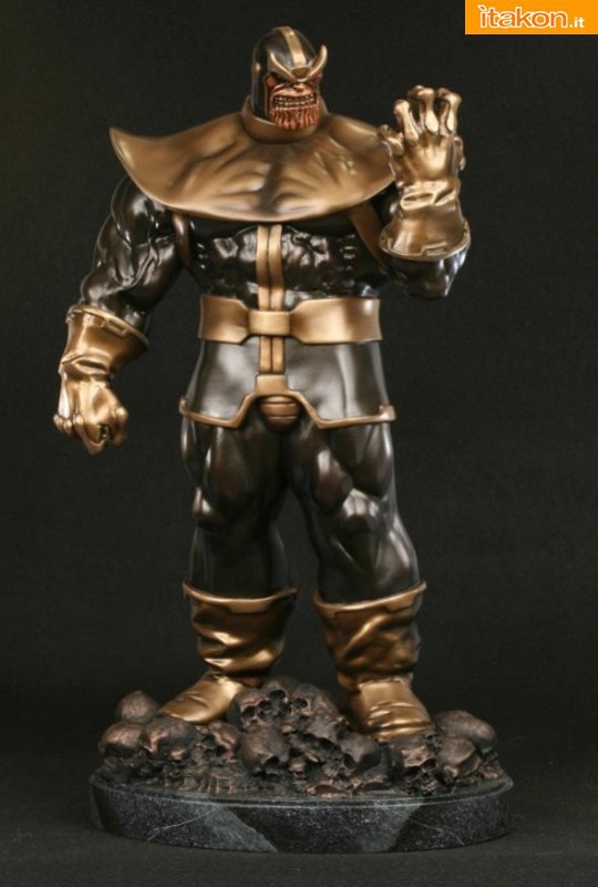 Faux Bronze Thanos Statue - Bowen Designs