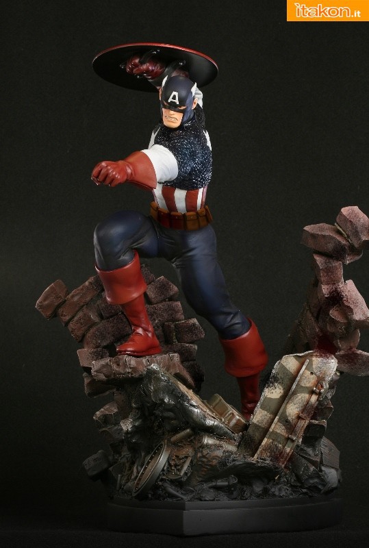 Captain America Action Statue - Bowen Designs