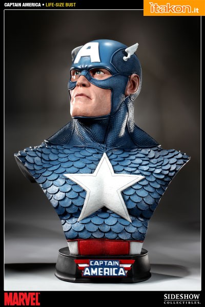 Captain America Life-size bust - Sideshow