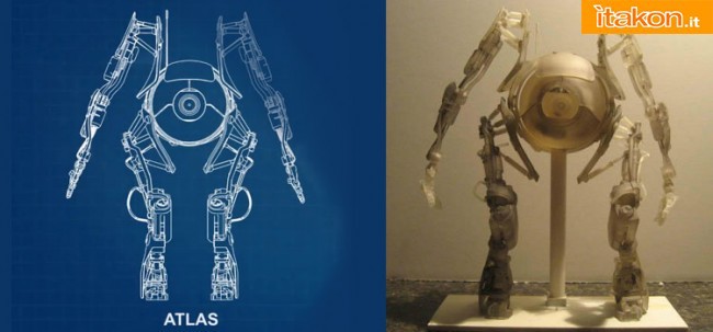 Da Portal 2 in arrivo le action figures di Atlas e P-Body prodotti dalla Neca