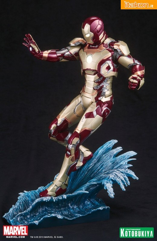 Marvel Iron Man 3 Iron Man Mark 42 ARTFX Statue