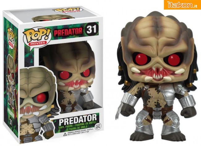 Le simpatiche figure di Predator, Alien, Hannibal Lecter e Logan per la linea POP! di Funko
