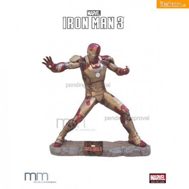 Dalla Muckle Mannequins la statua a grandezza naturale di Iron Man 3 Mark 42