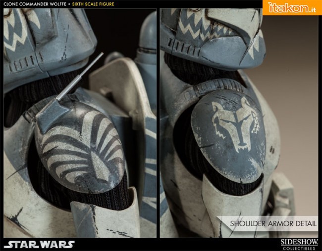 Sideshow: Star Wars: Clone Commander Wolffe 1/6 scale - Immagini Ufficiali e info Preordini