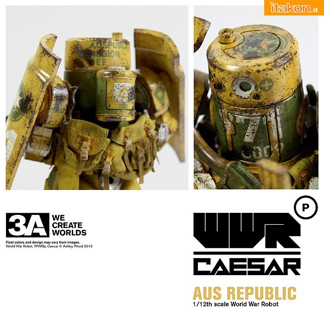 ThreeA Toys: WWRp Caesar 1/12 Scale figures - In Preordine