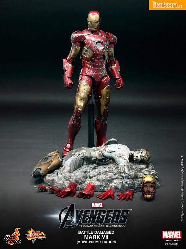 Iron Man Mark VII Battle Damaged(Movie Promo Edition) a breve in preordine anche su Sideshow