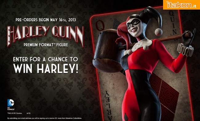 Harley Quinn Premium Format di Sideshow