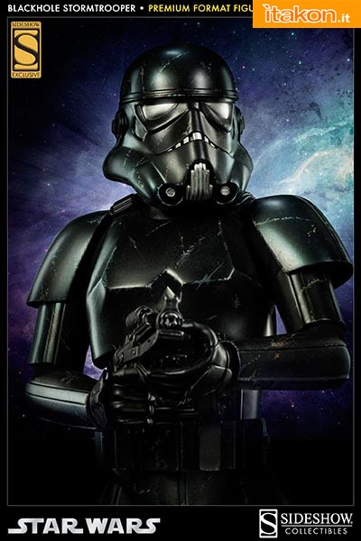 Star Wars: BlackHole Stormtrooper Premium Format Figure di Sideshow - Anteprima