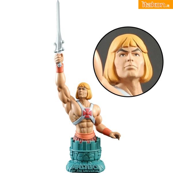 Icon Heroes: Masters of the Universe He-Man Mini Bust - Immagini Ufficiali