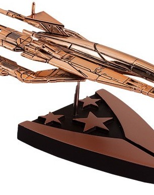 Mass Effect: Bronze Normandy SR-1 Ship Replica