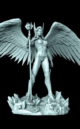 ARH Studios: Angel of Darkness 1/4 statue