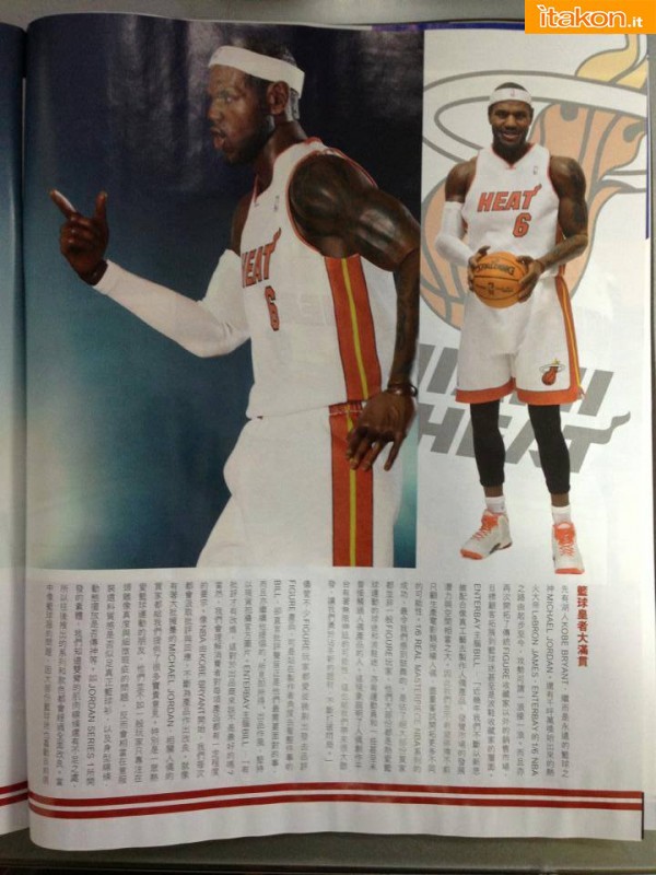 Nba Series: LeBron James Real Masterpiece 1/6 di Enterbay - Anteprima