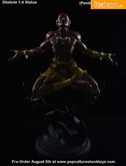 Street Fighter: Dhalsim statue di Pop Culture Shock - Info Preordini