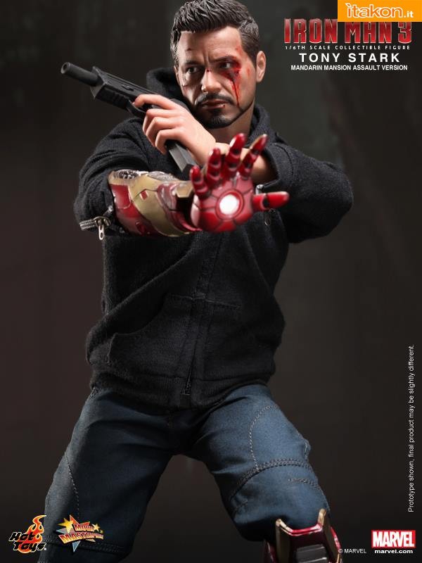 foto ufficiali di Tony Stark Mandarin Mansion Assault Version di Hot Toys