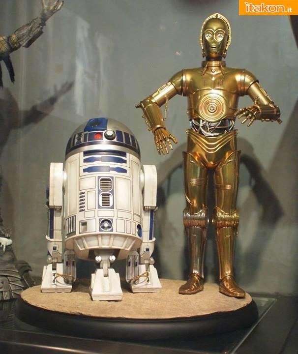 Star Wars: C-3PO and R2-D2 Premium Format Figure di Sidehsow - Prodotto Finito