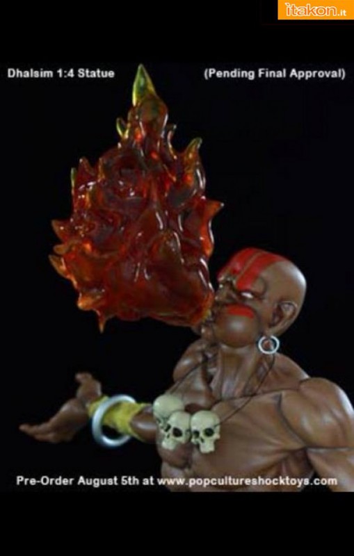 Street Fighter: Dhalsim statue di Pop Culture Shock - Info Preordini