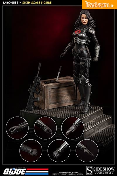 G.I. Joe: Baroness 1/6 Exclusive Edition di Sideshow - In Preordine