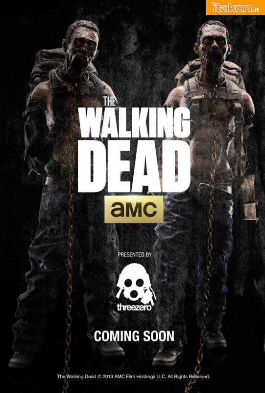 The Walking Dead : In arrivo le action dolls 1/6 di Three Zero - Anteprima