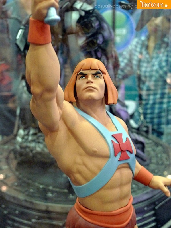 STGCC 2013: Prime foto live della statua di He-Man 1/4 di Pop Culture Shock