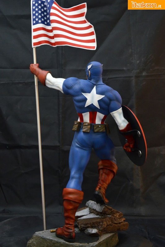 Captain America Statue (Comics Version)