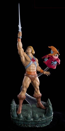 Master Of TheUniverse: Nuovo Teaser per He-Man 1/4 Statue di Pop Culture Shock