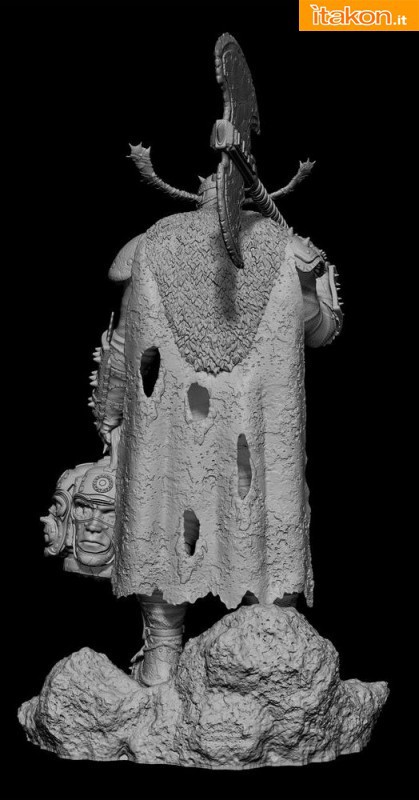 The Cleric statue di Hollywood Collectibles Group - Prime foto della versione Exclusive