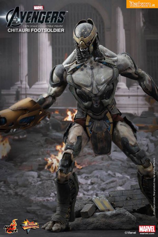 Hot Toys: Chitauri Footsoldier MMS 1/6 scale The Avengers – 09