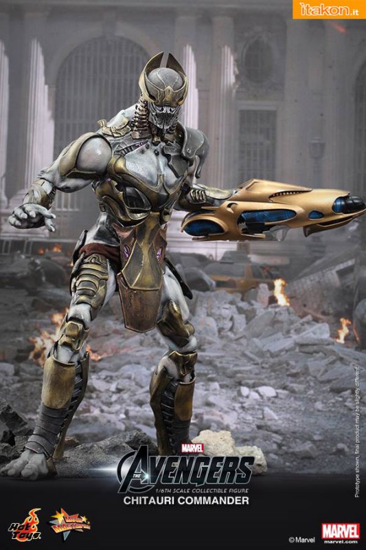 Hot Toys: Chitauri Commander 1/6 scale The Avengers 02