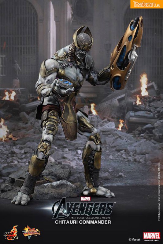 Hot Toys: Chitauri Commander 1/6 scale The Avengers 01