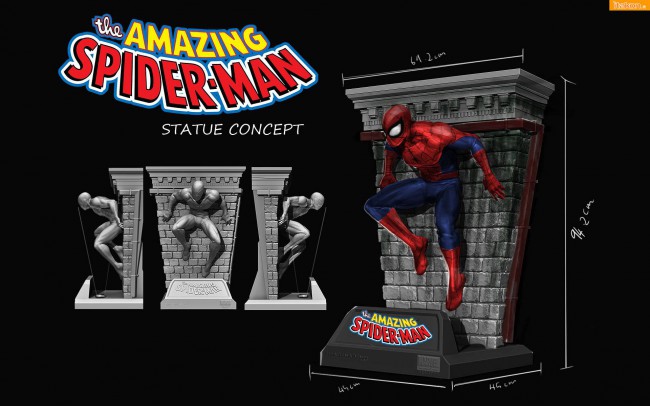 Imaginarium Art: Spider Man 1/2 Replica Masterpiece 0