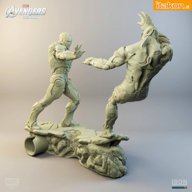 Iron Studios: Diorama The Avengers Battle Scene 1/6 06