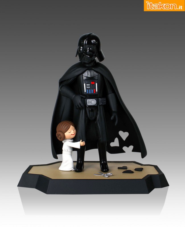 Gentle Giant: Vader and Little Princess and Son Maquettes 06