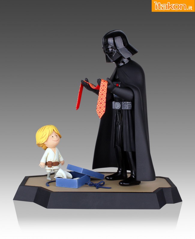 Gentle Giant: Vader and Little Princess and Son Maquettes 01