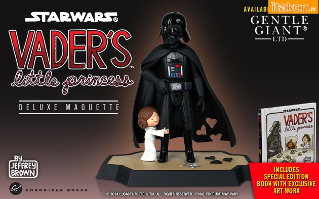 Gentle Giant: Vader’s Little Princess and Son Maquettes 06