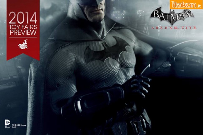 Hot Toys: Batman Arkham City 1/6 - Preview Toy Fairs 2014
