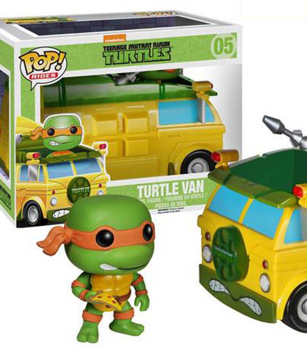 Funko: TMNT Turtle Van & Pizza Pop Mikey in preordine –