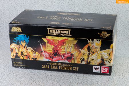 Saint Seiya Soul of Gold Myth Cloth EX - Gemini Saga (Premium Set Saga  Saga)