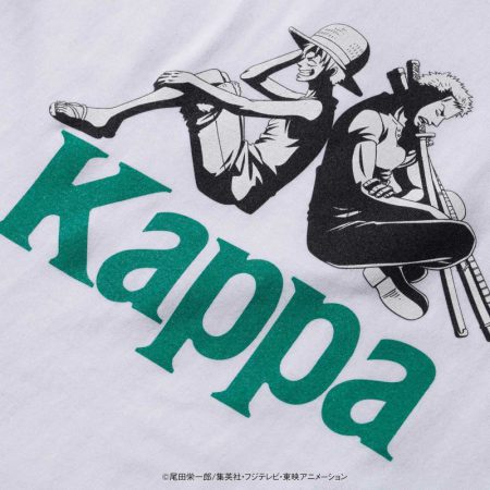 Kappa e One Piece insieme per una linea di t-shirt e felpe