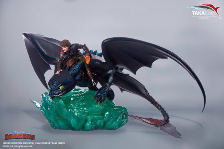 Sideshow: mostrata in anteprima una nuova statua di Sdentato da “Dragon  Trainer” –