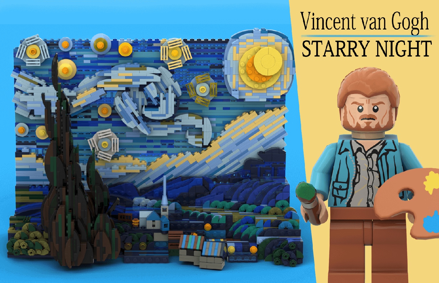 LEGO Ideas: Notte Stellata di Vincent Van Gogh –