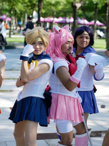 Sailor moon costume per un uomo