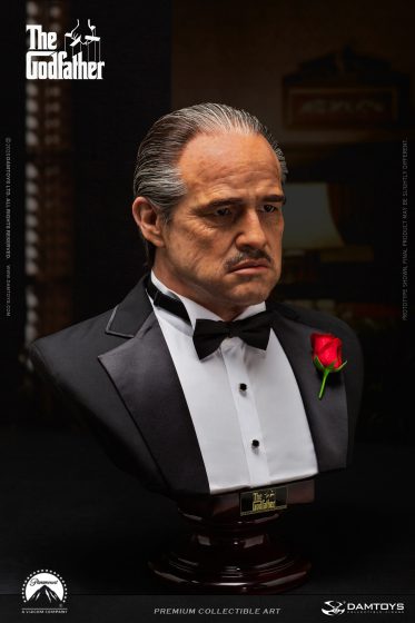 Il Padrino: Vito Corleone in un busto a Grandezza Naturale di DamToys –