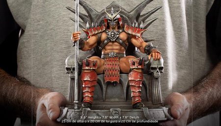Mortal Kombat: una statua per Shao Kahn da Iron Studios –