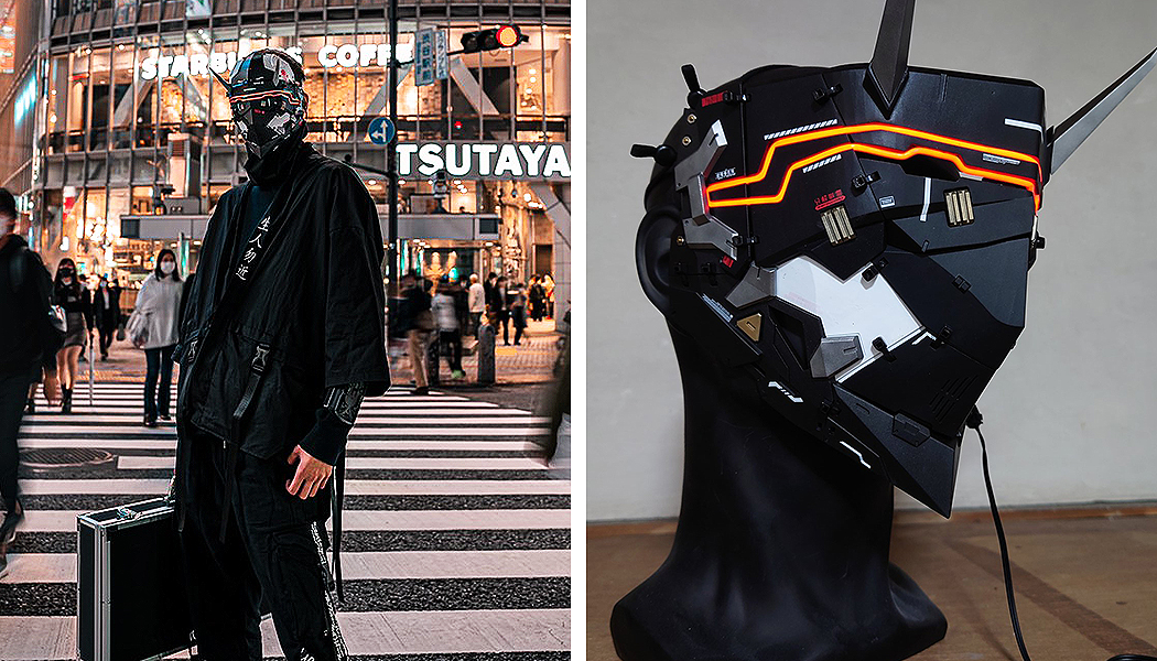 Giappone: una maschera in stile Cyberpunk da non perdere! –